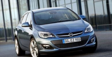 Manual OPEL ASTRA J 2014 de Usuario PDF Gratis