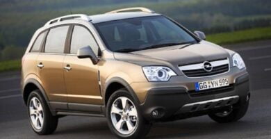 Manual OPEL ANTARA 2017 de Usuario PDF Gratis