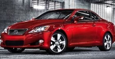 Manual LEXUS IS250 2012