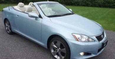 Manual LEXUS IS250C 2010