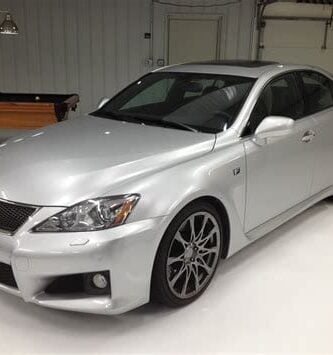 Manual LEXUS IS F 2010