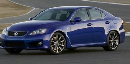 Manual LEXUS IS F 2012