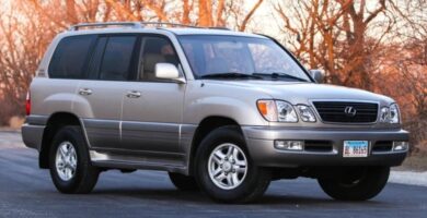 Manual LEXUS LX470 2000