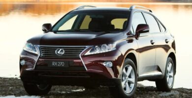 Manual LEXUS RX270 2014