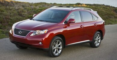 Manual LEXUS RX350 2012