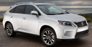 Manual LEXUS RX350 2013