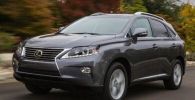 Manual LEXUS RX350 2014