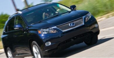 Manual LEXUS RX450h 2010