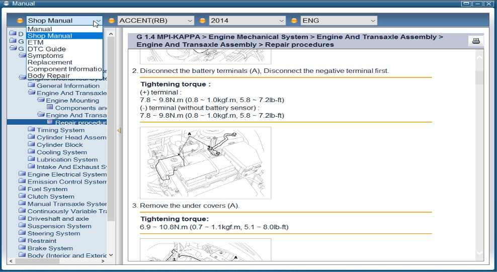 Proceso para reparar Falla en Auto Hyundai