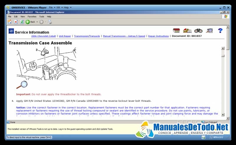 Descarga Gratis GM Service Manual v09 2009