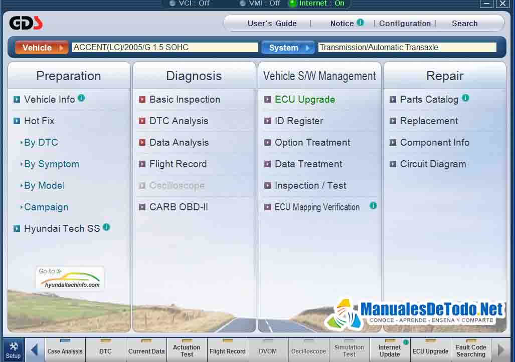 GDS HYUNDAI 2013 Software de Manuales Profesional