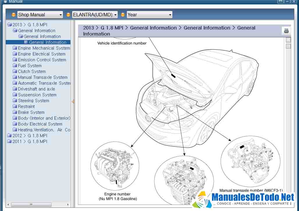 Manual de Taller Hyundai Accent 2006