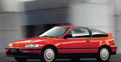 Catalogo de Partes CIVIC CRX HONDA 1989 AutoPartes y Refacciones