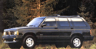 Manual OLDSMOBILE BRAVADA 1993 de Usuario