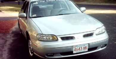 Manual OLDSMOBILE CUTLASS 1998 de Usuario