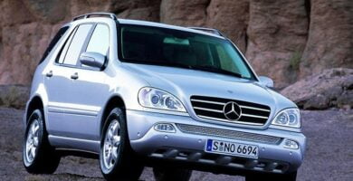 Manual MERCEDES BENZ CLASE M 2000 de Usuario GRATIS