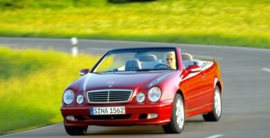 Manual MERCEDES BENZ CLASE CLK CABRIOLET 2001 de Usuario GRATIS