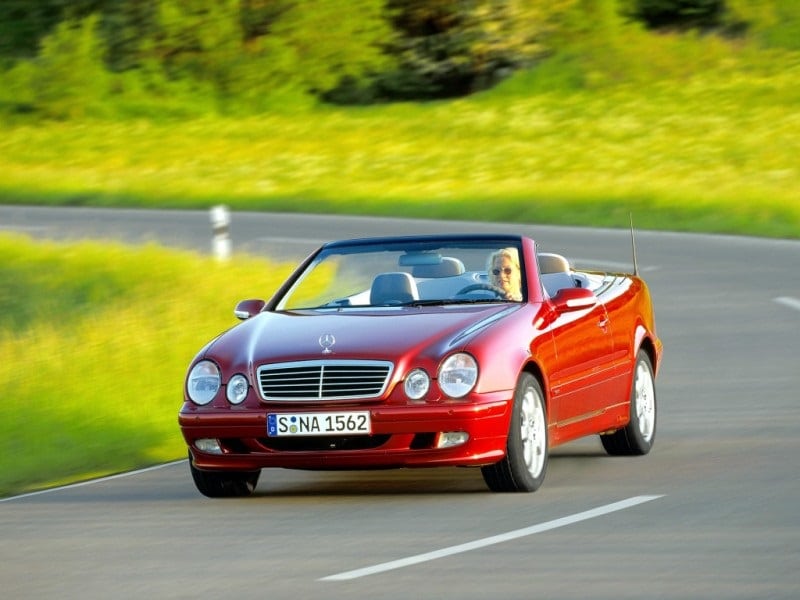 Manual MERCEDES BENZ CLASE CLK CABRIOLET 2001 de Usuario GRATIS