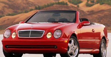 Manual MERCEDES BENZ CLASE CLK 320 2001 de Usuario GRATIS