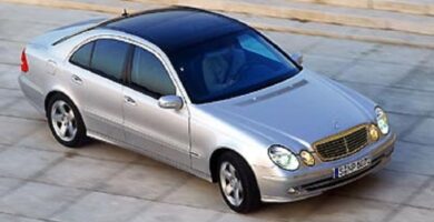 Manual MERCEDES BENZ CLASE E 2002 de Usuario GRATIS