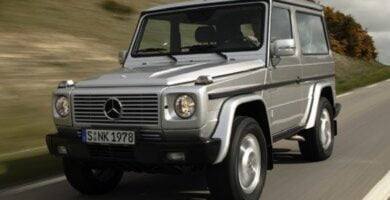 Manual MERCEDES BENZ CLASE G 2002 de Usuario GRATIS