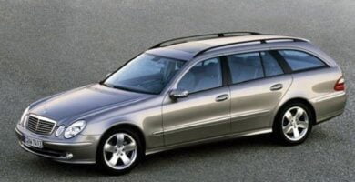 Manual MERCEDES BENZ CLASE E WAGON 2003 de Usuario GRATIS