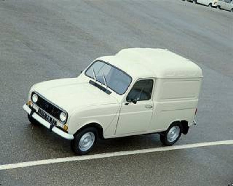 Manual RENAULT 4 FURGONETA 1968 de Reparación y Servicio