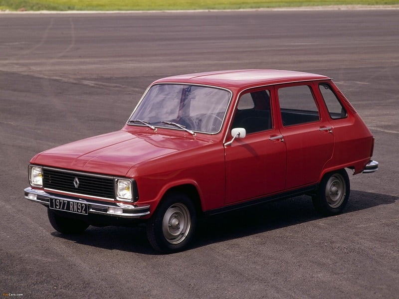 Manual RENAULT 6 1974 de Reparación y Servicio