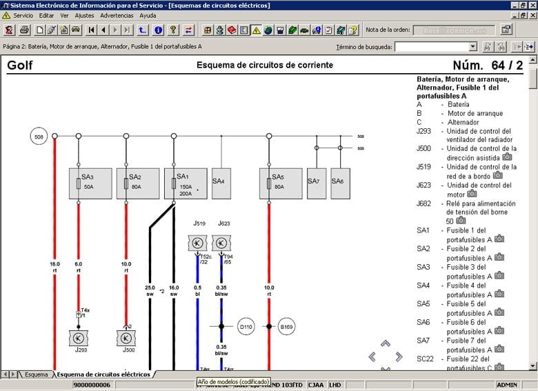 Manual Seat León 2006 Taller y Mantenimiento PDF GRATIS de sistema eléctrico, switch de elevador, fusibles, computadora automotriz, cables de bujías, relay de control, limpiadores, sistema de audio, sistema de alarma, sistema de luces, sensores