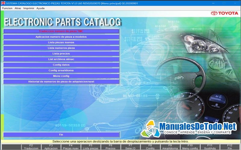 TOYOTA EPC 2021 Catalogo de Partes Descarga GRATIS