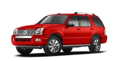 Manual MERCURY Mountaineer 2009 de Usuario en PDF Gratis