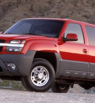 Catalogo de Partes CHEVROLET AVALANCHE 2002 AutoPartes y Refacciones