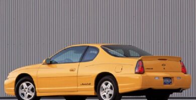 Catalogo de Partes CHEVROLET MONTE CARLO 2002 AutoPartes y Refacciones