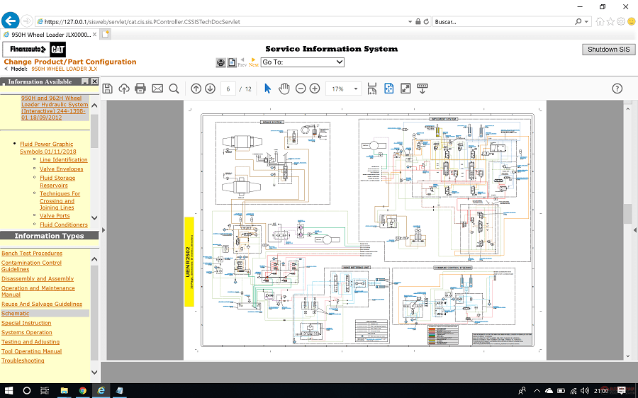 Diagramas Eléctricos de Maquinaria Pesada