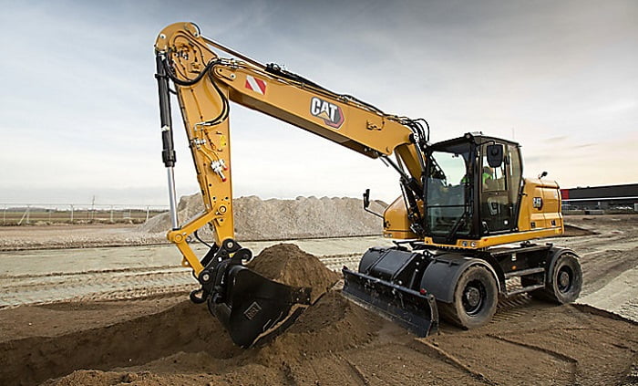 Excavadora de Ruedas M318C Manual de Reparación y Partes