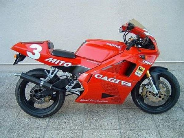 Manual Moto CAGIVA Mito EV 1994 Reparación y Servicio