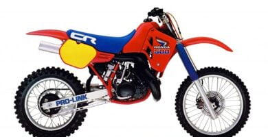 Manual Moto Honda CR 250 R 1986 Reparación y Servicio