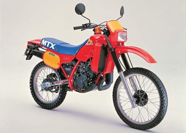 Manual Moto Honda MTX 200 1983 Reparación y Servicio