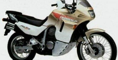 Manual Moto Honda 600 V Transalp 1997 de Usuario Descarga en PDF GRATIS