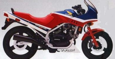 Manual Moto Honda VF 500 1984 Reparación y Servicio