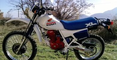 Manual Moto Honda XL 200 1987 Reparación y Servicio