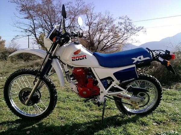 Manual Moto Honda XL 200 R 1987 Reparación y Servicio