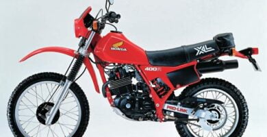 Manual Moto Honda XL 400 R 1982 Reparación y Servicio