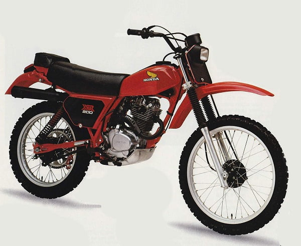 Manual Moto Honda XR 200 1979 Reparación y Servicio