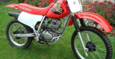 Manual Moto Honda XR 200 R 1987 Reparación y Servicio