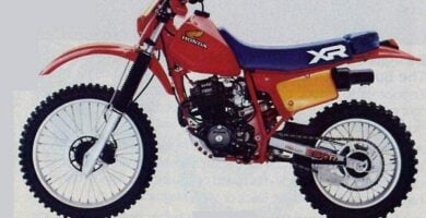 Manual Moto Honda XR 250 R 1983 de Usuario Descarga en PDF GRATIS