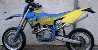 Manual Moto Husaberg 2001 Reparación y Servicio