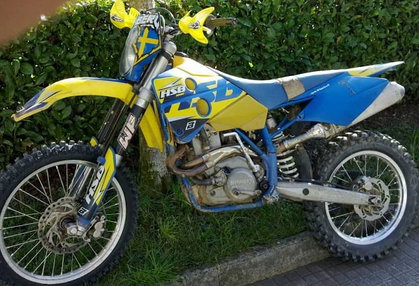 Manual Moto Husaberg 2003 Reparación y Servicio