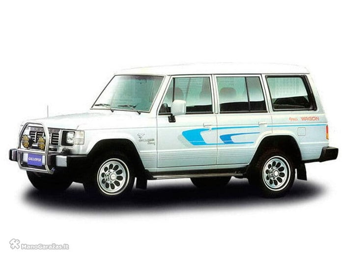 Diagramas Eléctricos Hyundai Galloper 2000 - Bandas de Tiempo y Distribución