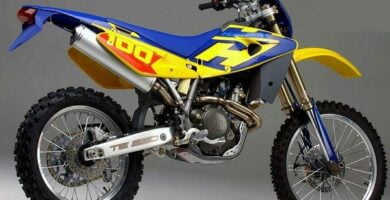 Manual Moto Husqvarna TE 400 2001 DESCARGAR GRATIS